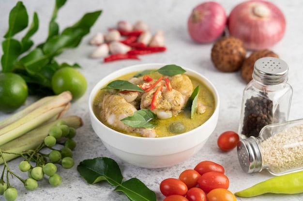 Chicken Green Curry Bowl 1150 23911