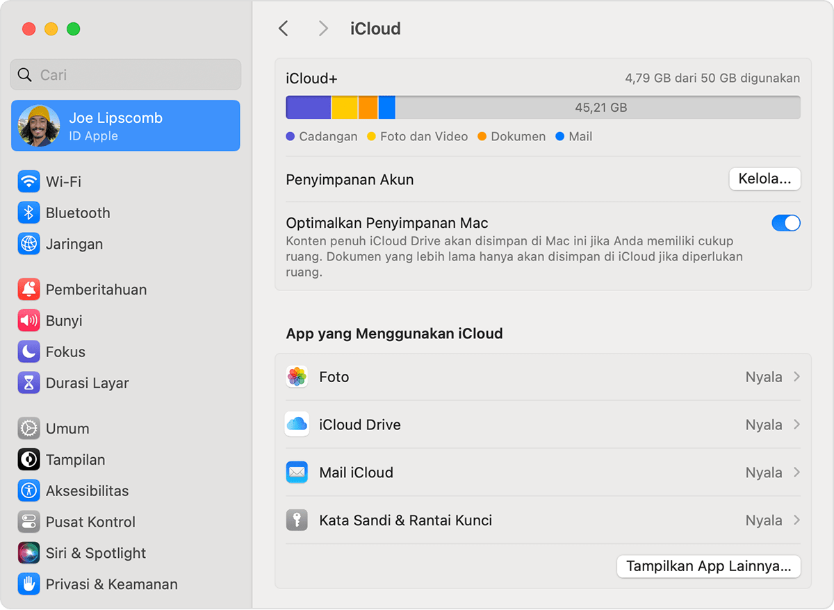 Macos Sonoma System Settings Icloud